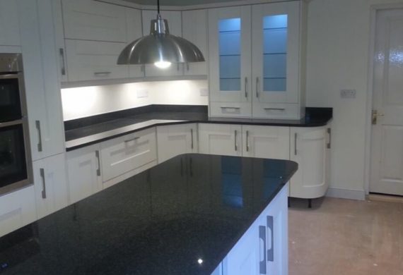 New lighting and units for kitchens in Wolverhampton